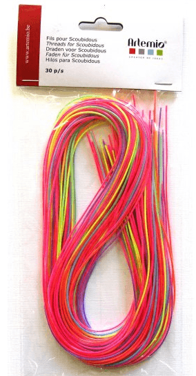 Scoubidous Thread (Bracelet making)- Fluorescent