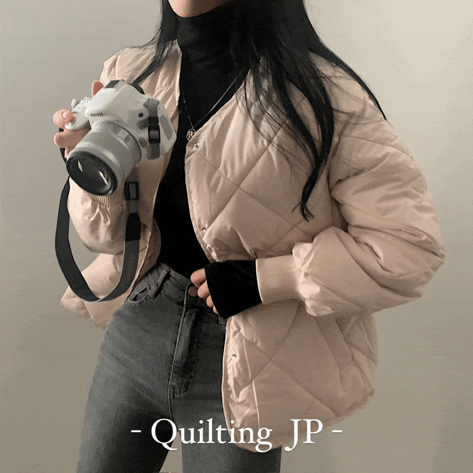 [ 인스타감성 ] 디바 퀄팅 오버핏 패딩점퍼 - 3color