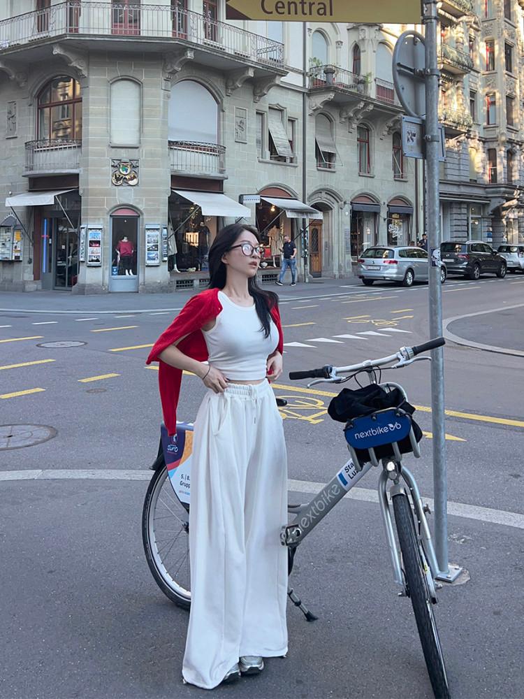 사이드턱 롱 투웨이 쭈리 트레이닝 밴딩 팬츠 (4color)