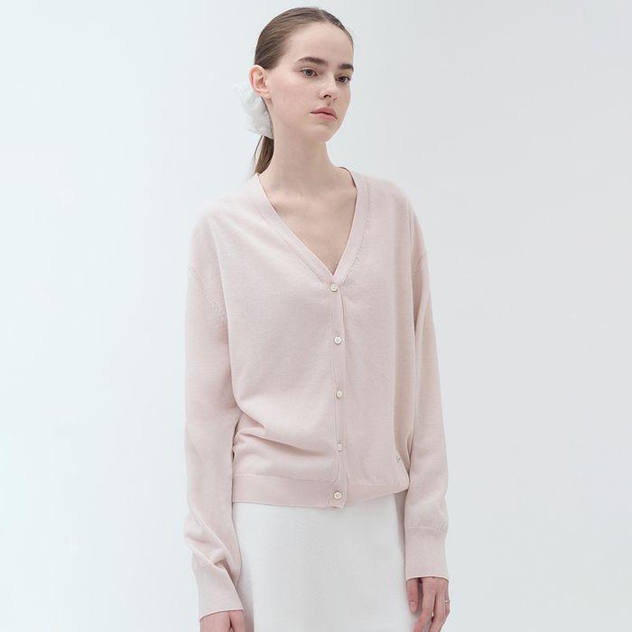[3차] Breeze Knit Cardigan (Pure Pink)