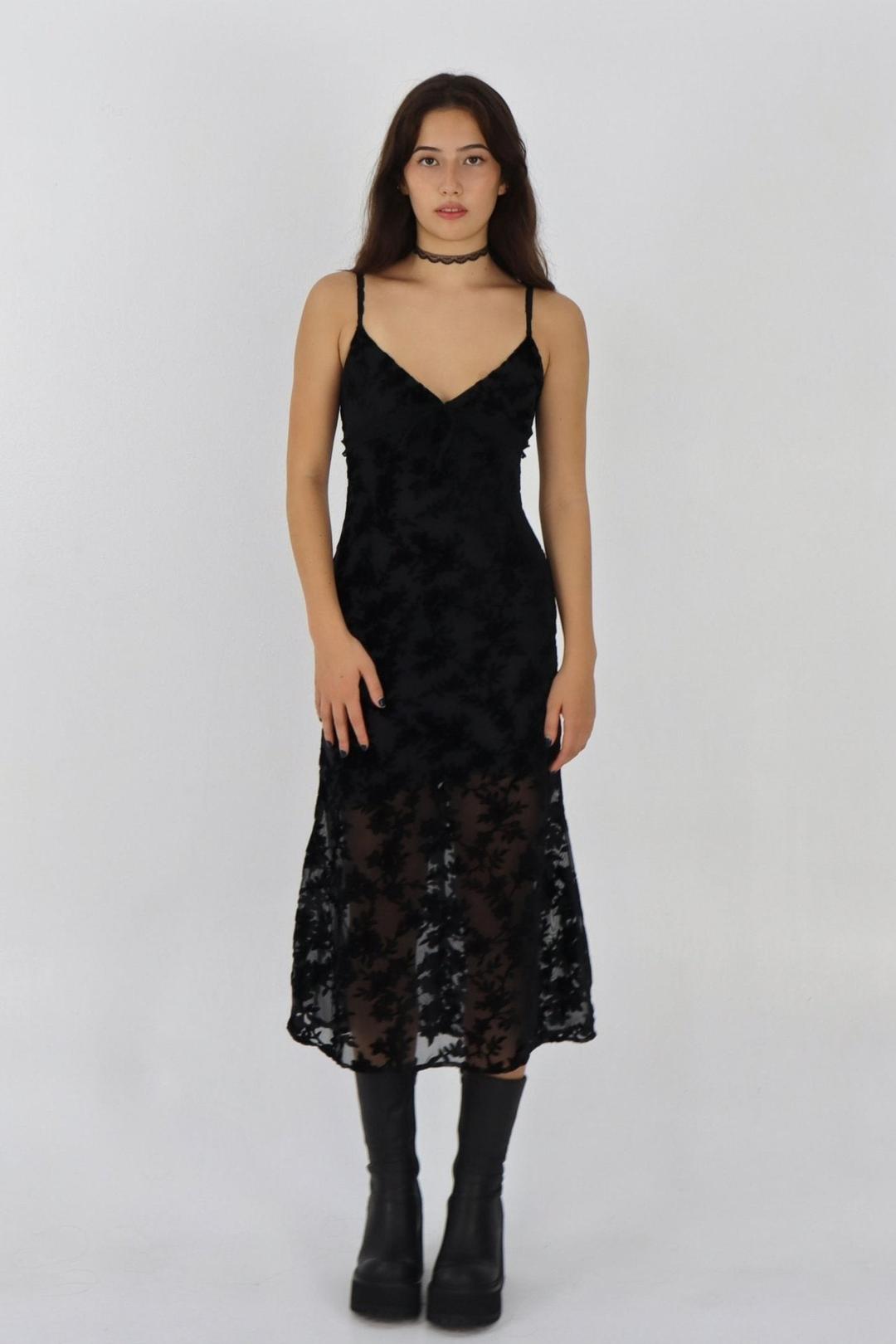 SCG MADE |Ramona midi dress - S / Black