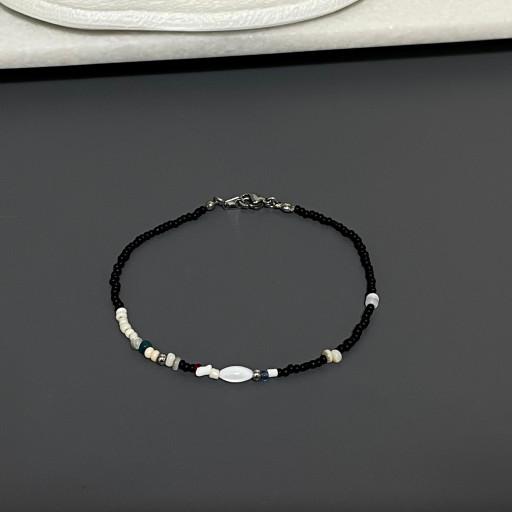 Surgical American beads bangle