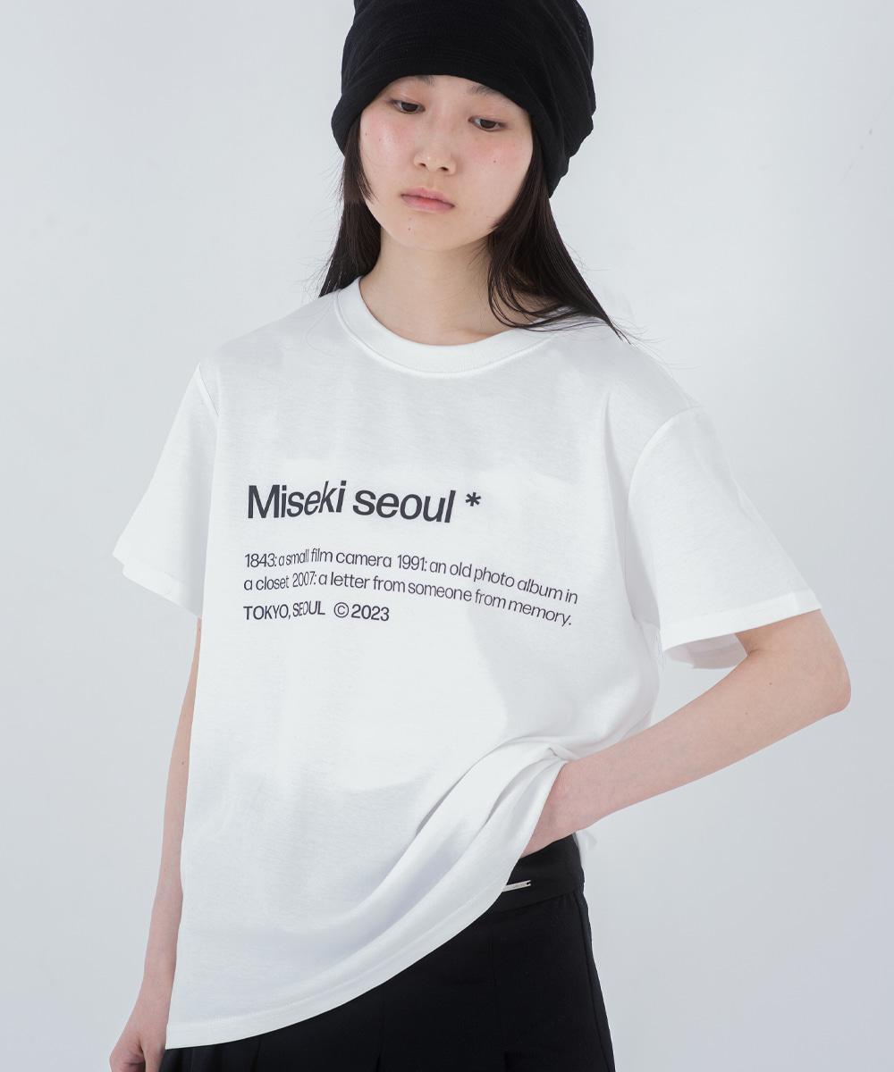 Misekiseoul short sleeves WHITE