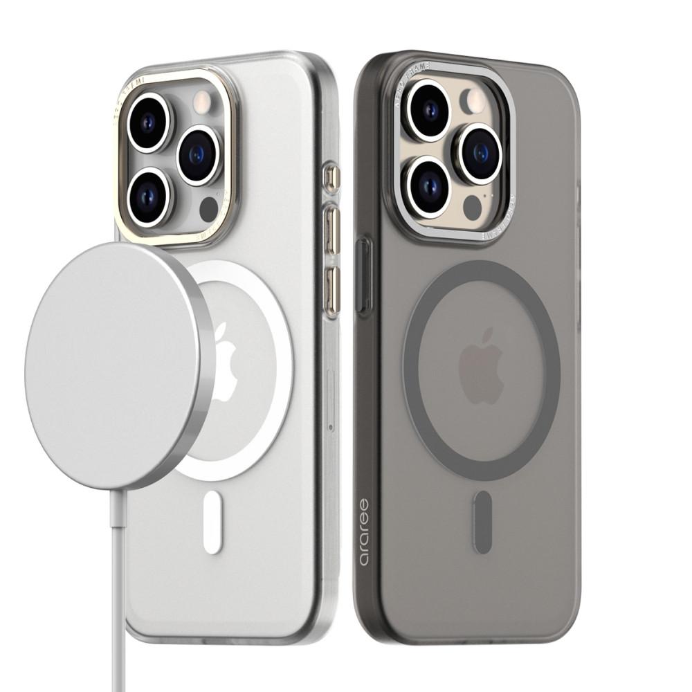 araree 아이폰15 프로 맥스 케이스 에어로프레임 카메라 링 맥세이프 케이스