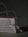 (펜던트 목걸이) Silver key necklace