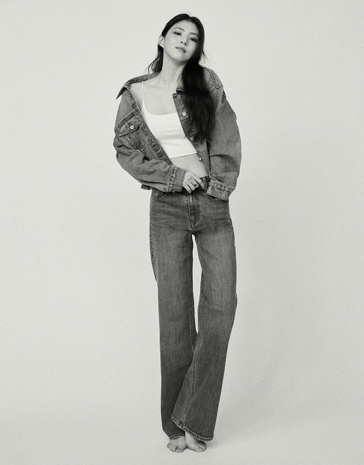 NEW 한소희 와이드 데님