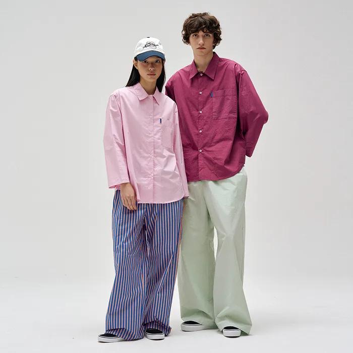 [29CM 단독] 클래식 레이어드 홈웨어 파자마 셋업 13Colors (선물패키지포함)