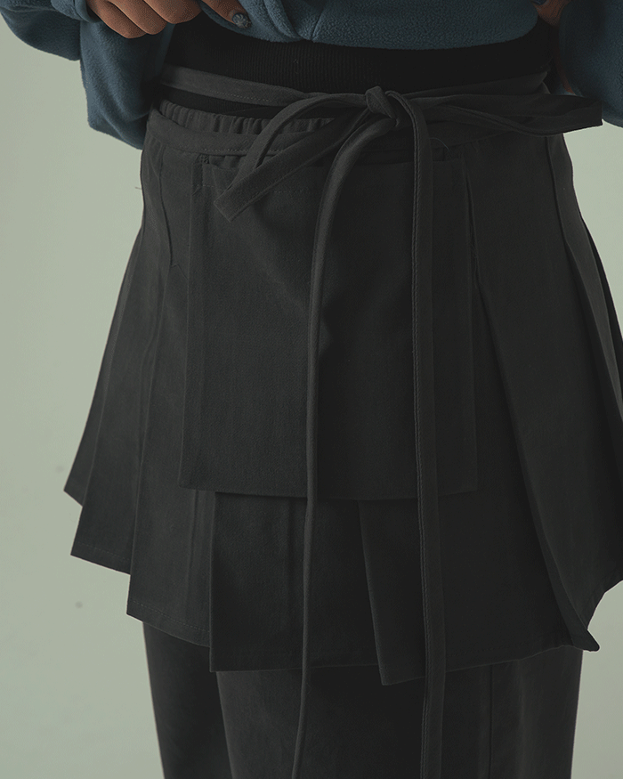 페스토 [S][55-77] 딜리 랩 스커트 팬츠