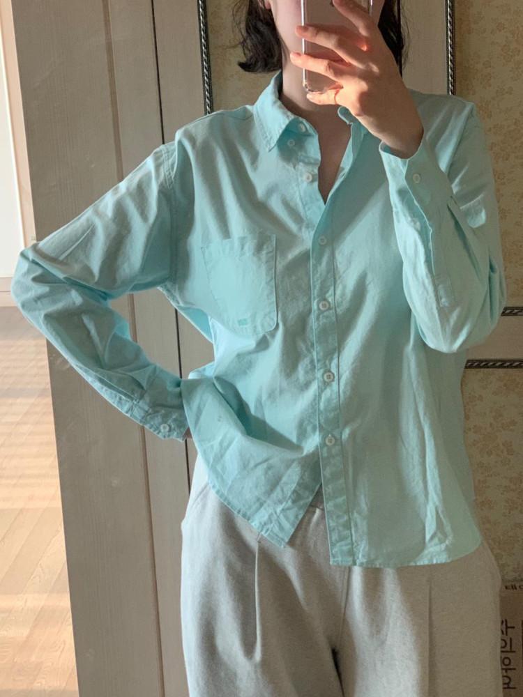 유어 민트 옥스포드 셔츠