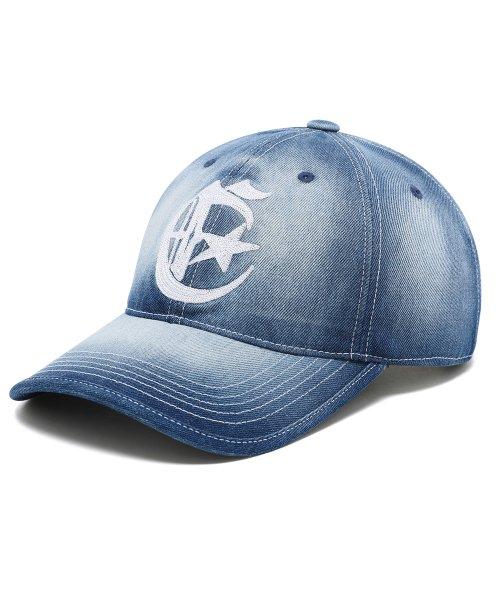 CENTURY WASHED DENIM CAP BLUE(CV2ESUAB20A)