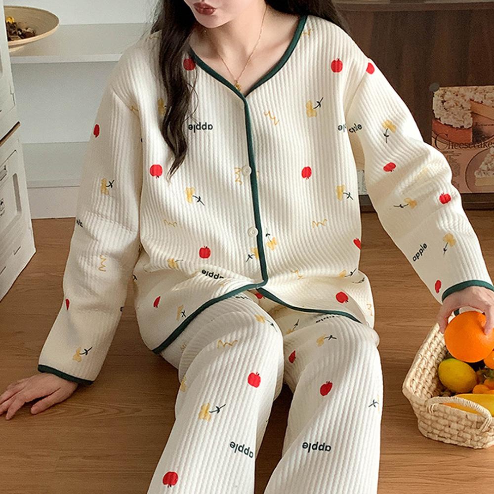 라리리 💚주문폭발/모음27종💚인기폭주 포닥포닥 겨울파자마 수면 누빔 잠옷 상하세트  빅사이즈 잠옷 홈웨어 파자마바지 세트 데일리잠옷 sns룩 잠옷맛집