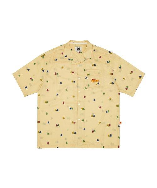 컬러킨즈 반팔 셔츠 BEIGE
