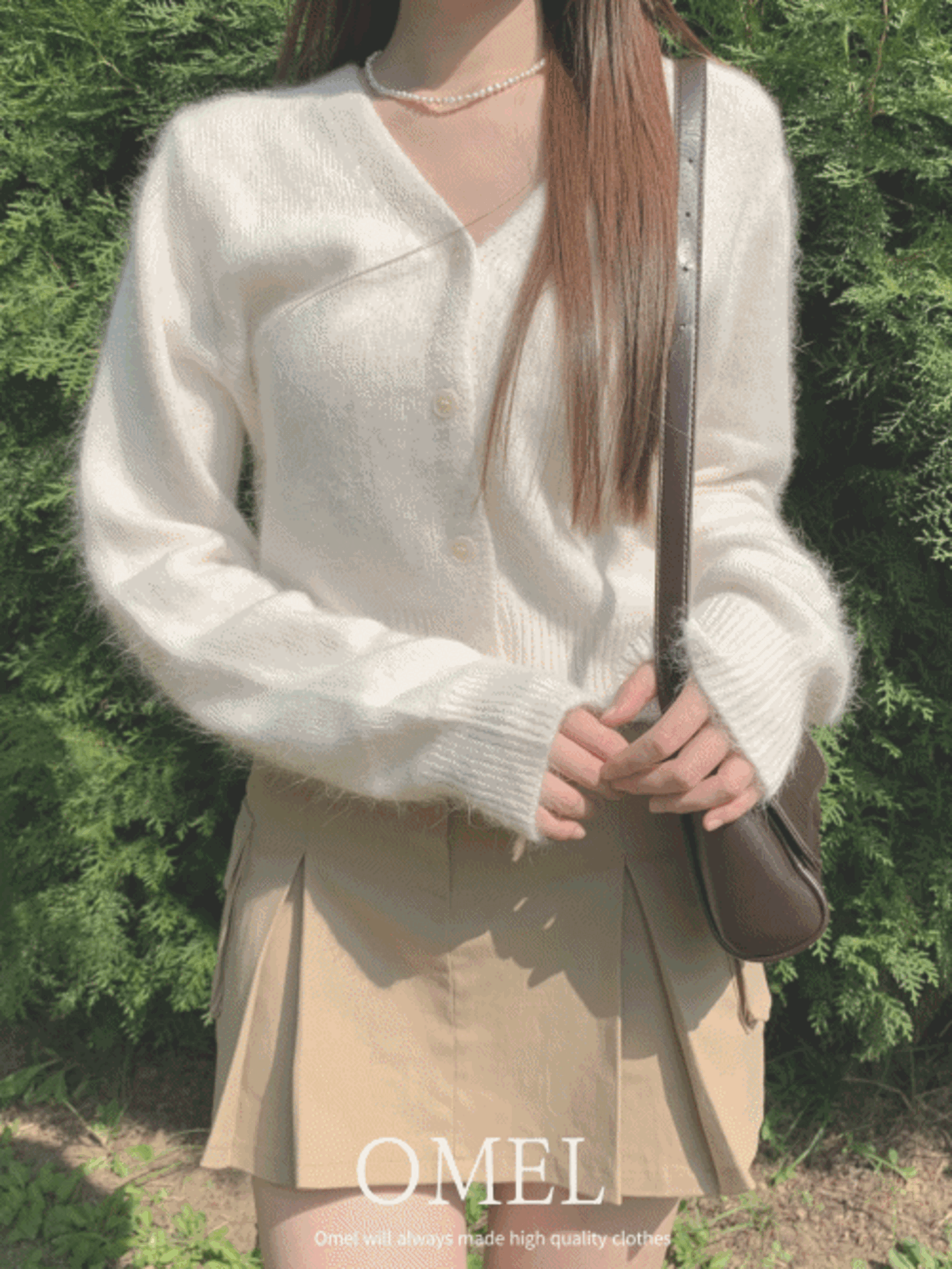 루이 앙고라 가디건 5color