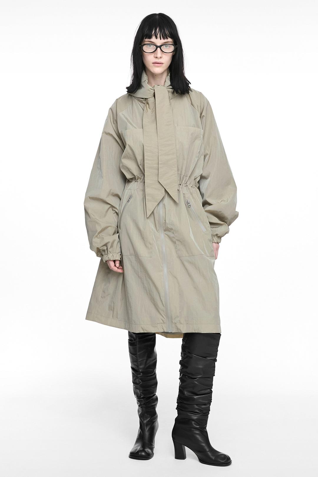 TIE FIELD COAT (UNISEX) BEIGE