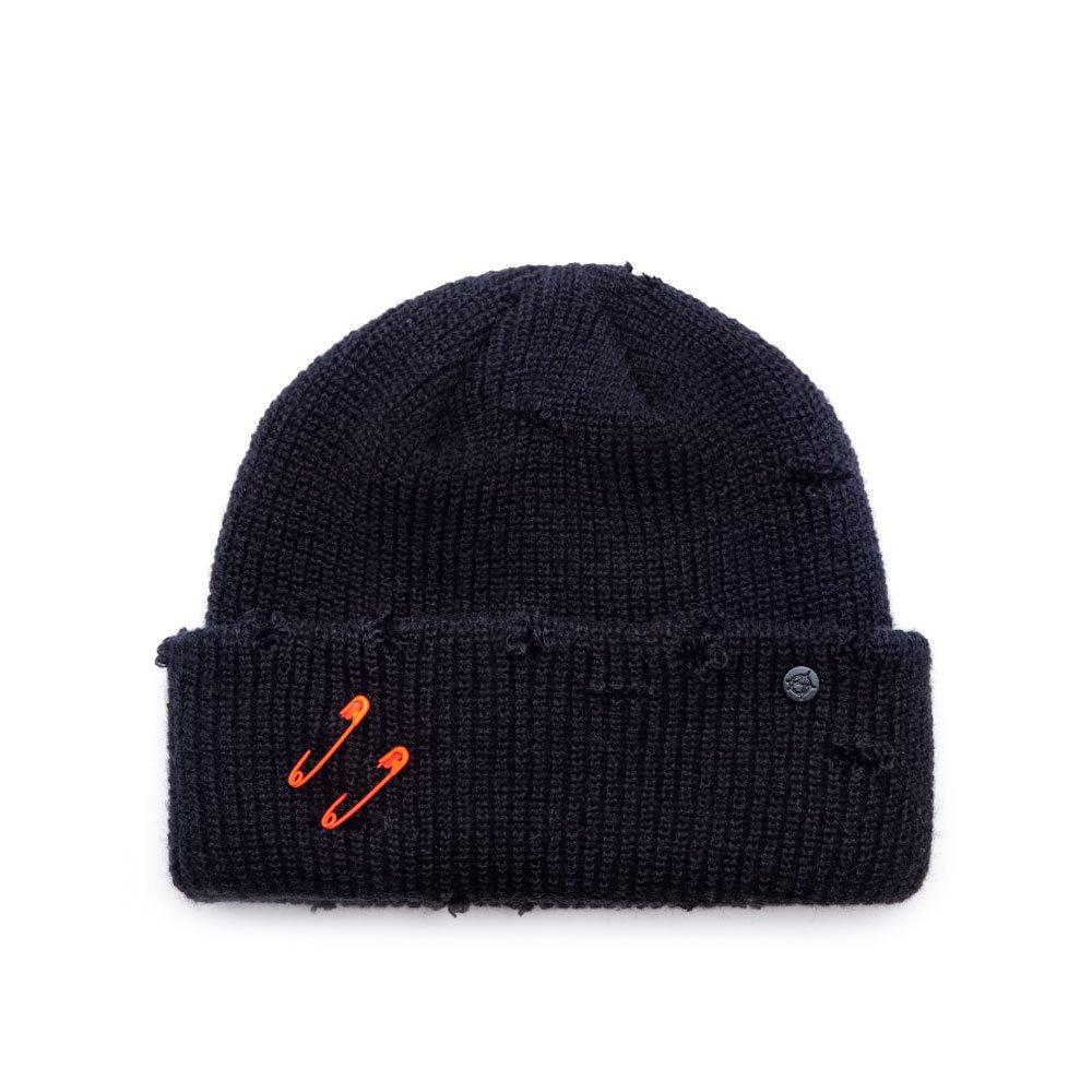 BBD Ripped Custom Short Beanie (Black)