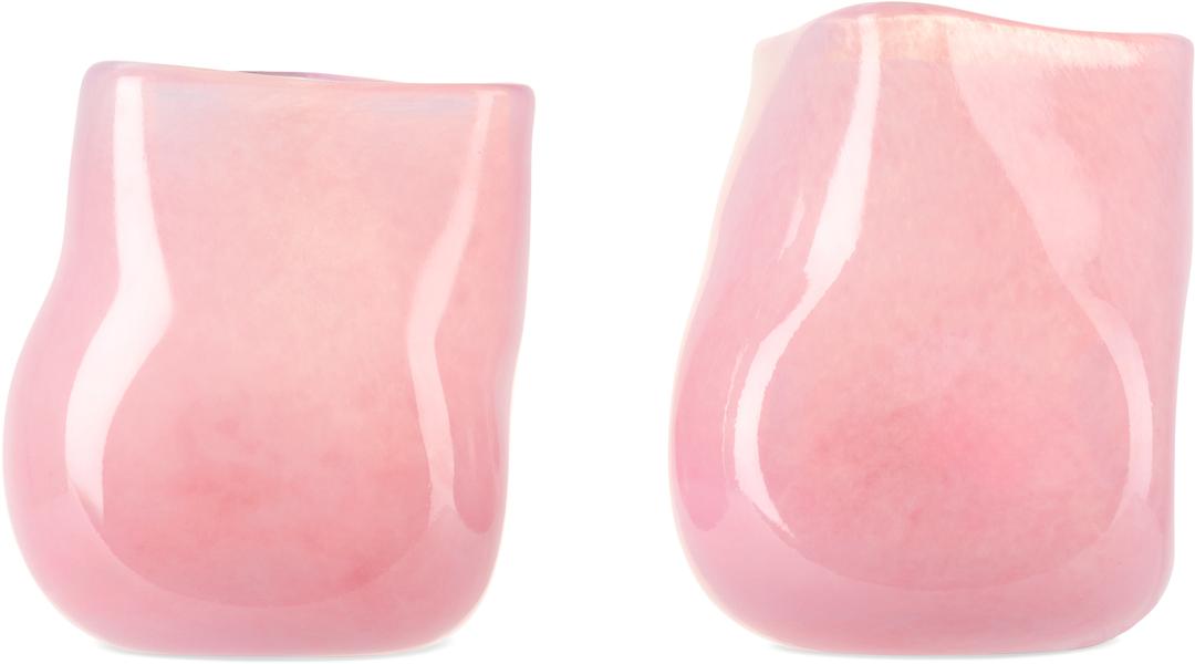 핑크 쏘우 텀블러 글라스 세트