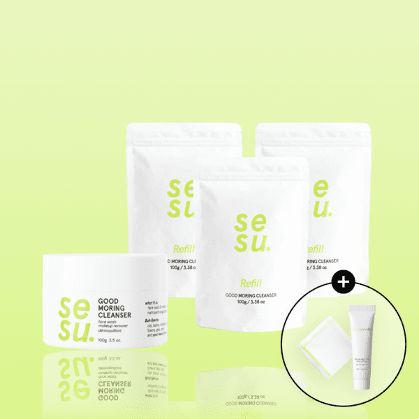 [31%] 세수한번 굿모링 클렌저 1개 + 굿모링 클렌저 리필 3개