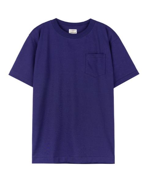 [ANATOMICA] POCKET TEE (IK.BLUE)