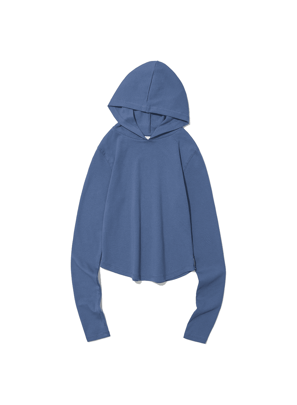 [WOMEN] PWC HOODIE LONG SLEEVE TEE_PASTEL BLUE