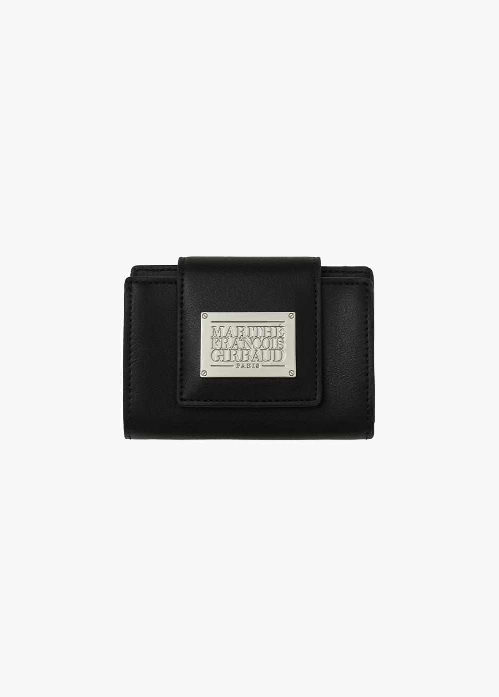 CLASSIC LOGO STRAP WALLET black