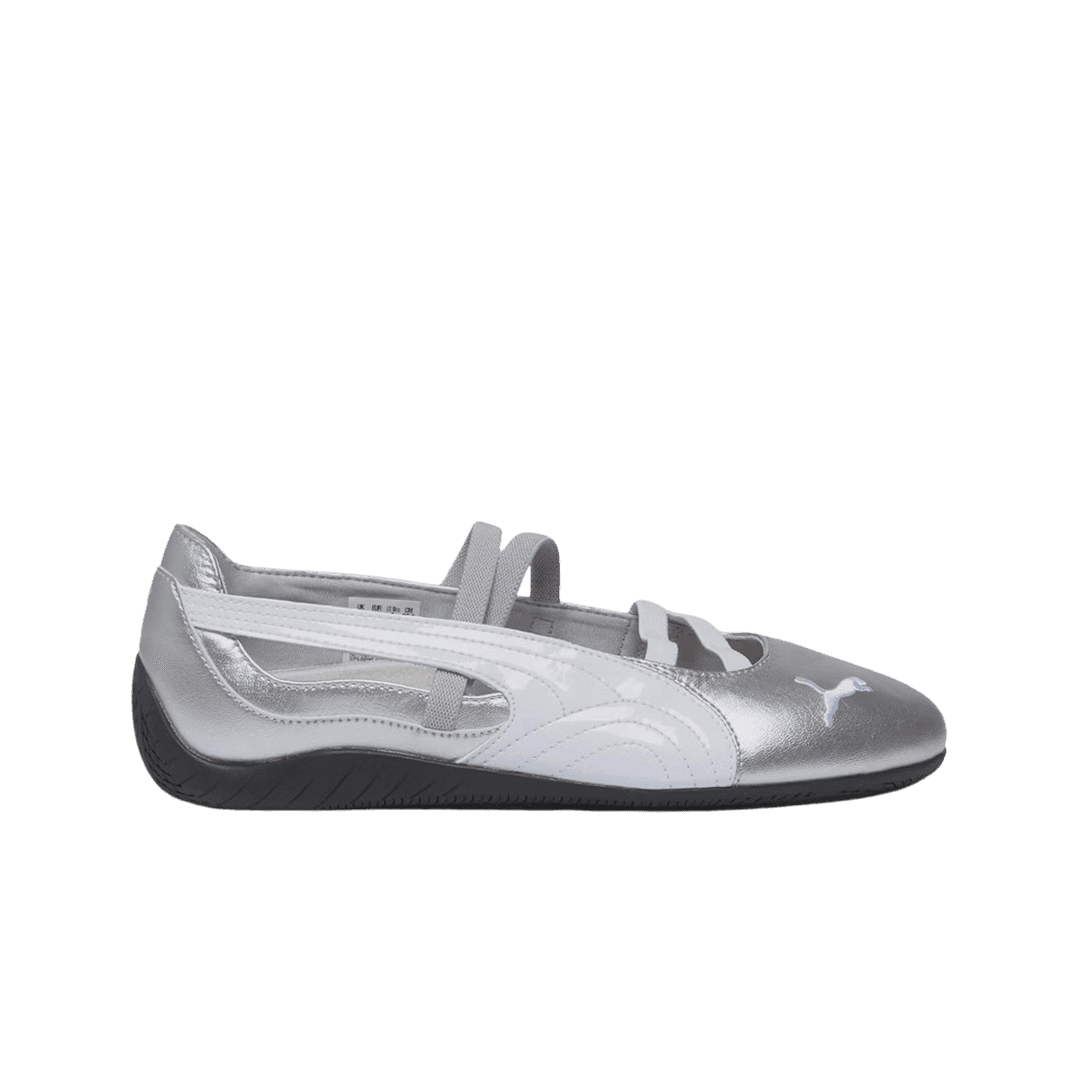 (W) Puma Speedcat Ballet Metallic Puma Silver Puma White