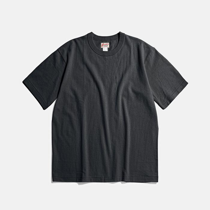 Tompkins Loopwheeled Tubular Tee Vintage Black