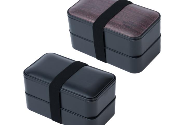 블랙 도시락통 런치박스 밀프랩 용기