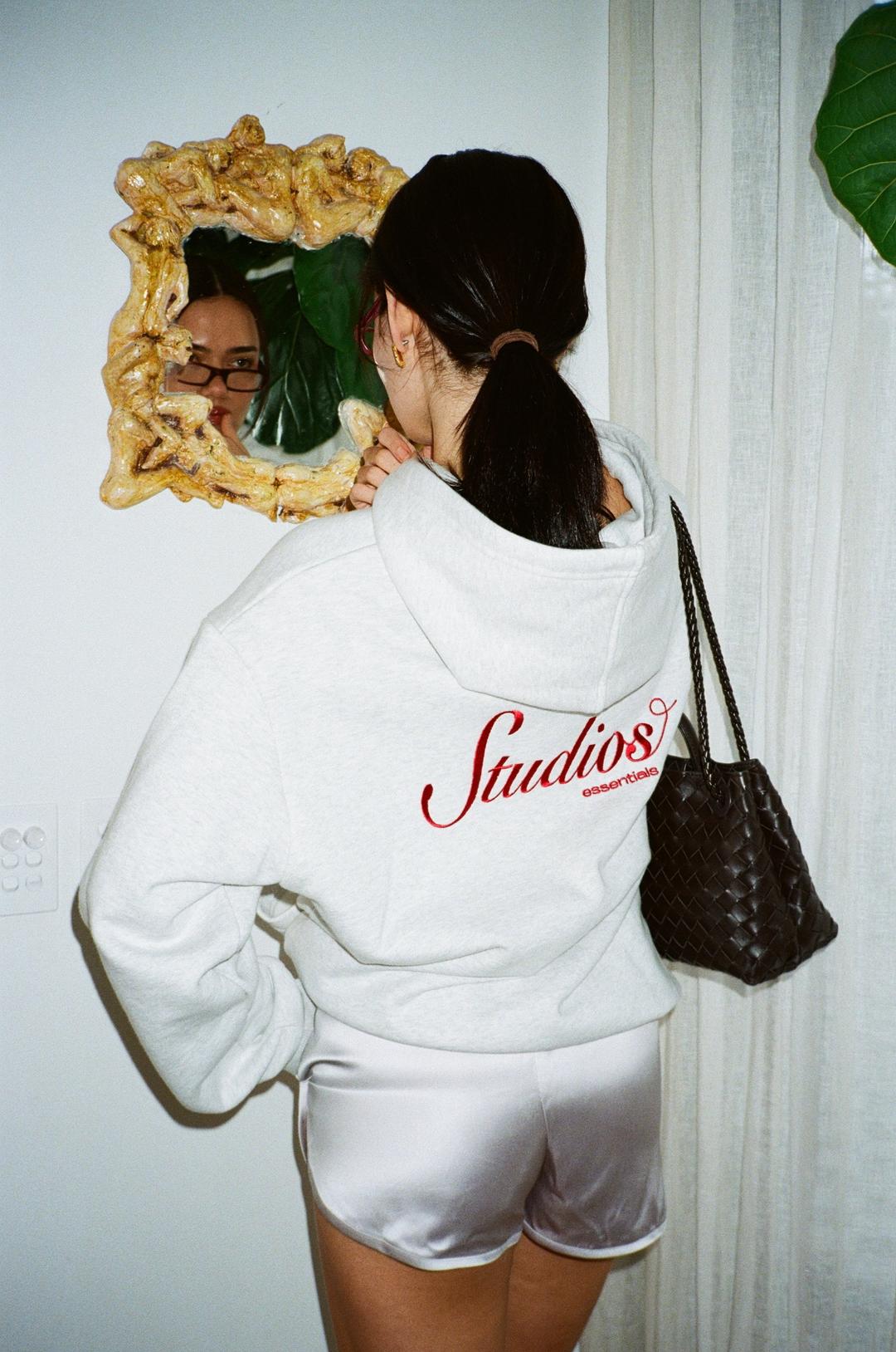 ITALIC PLUSH HOOD - XS