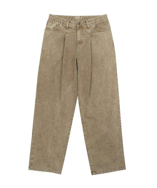 BOY DENIM PLEATED (BEIGE)