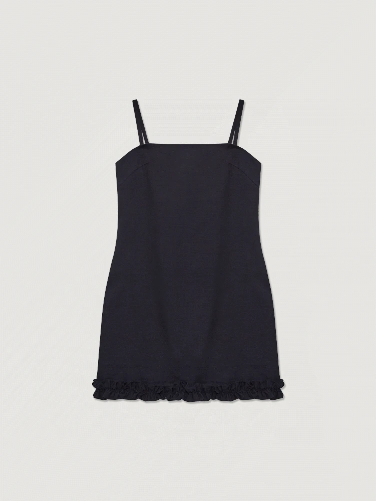 FRILL MINI DRESS - PITA GALLERY STUDIO