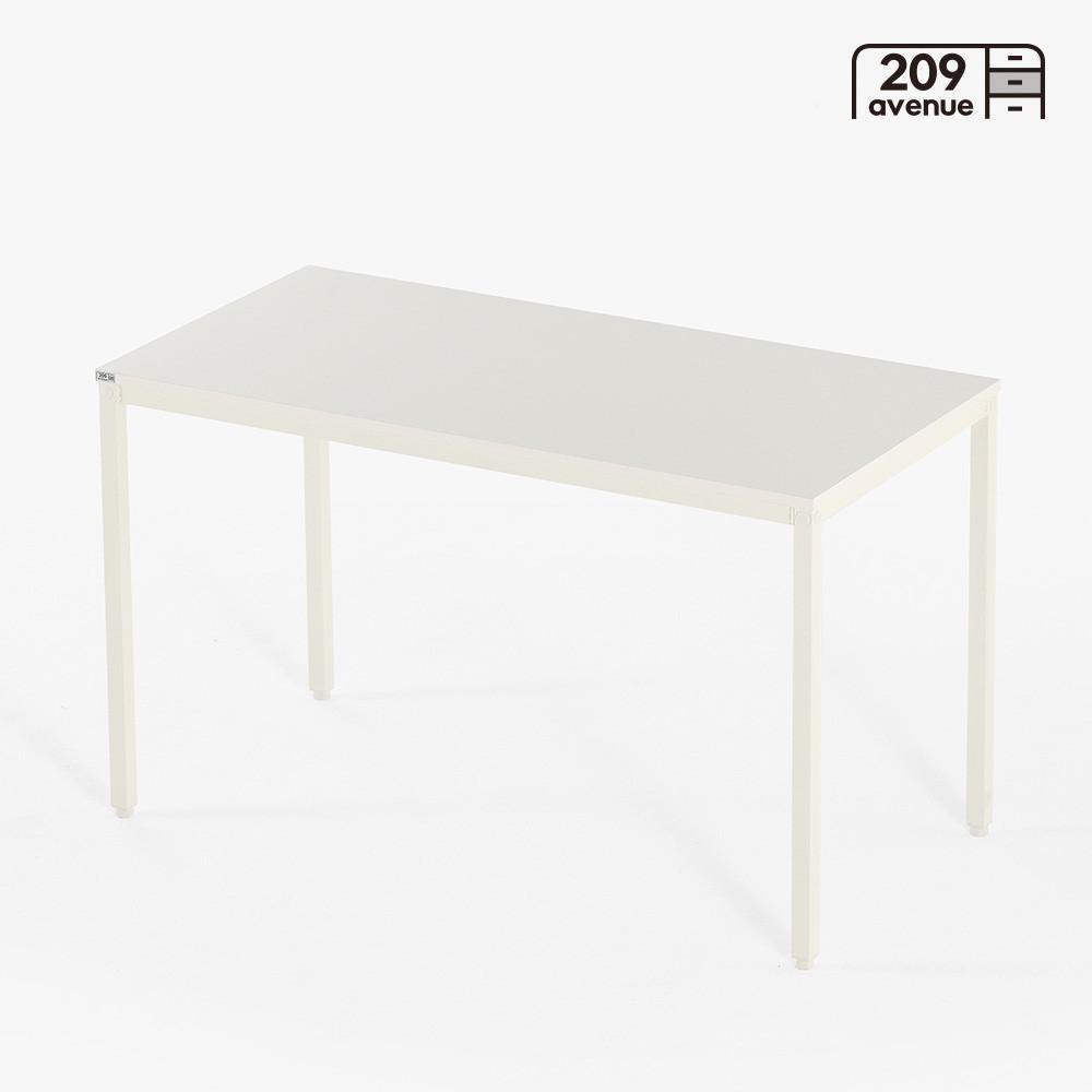 209애비뉴 제로데스크 슬림 화이트 1200x600 게이밍 게임용 컴퓨터책상
