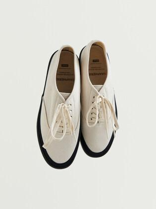 ARCADE SHOES - ECRU/BLACK