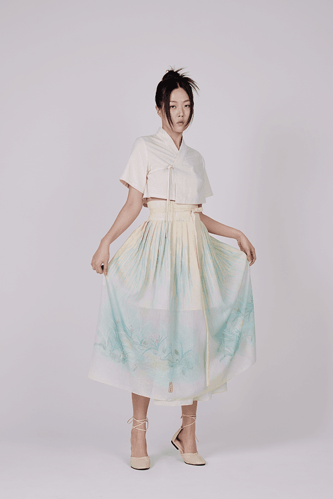 단오화 허리치마