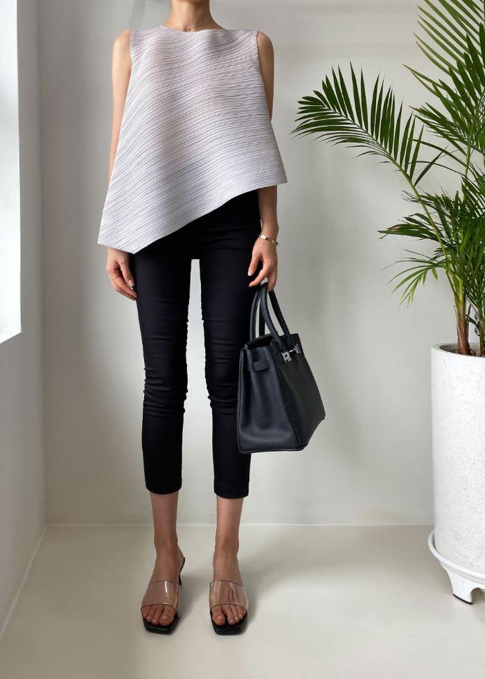 사선 플리츠BL - [6컬러 / 44-66]