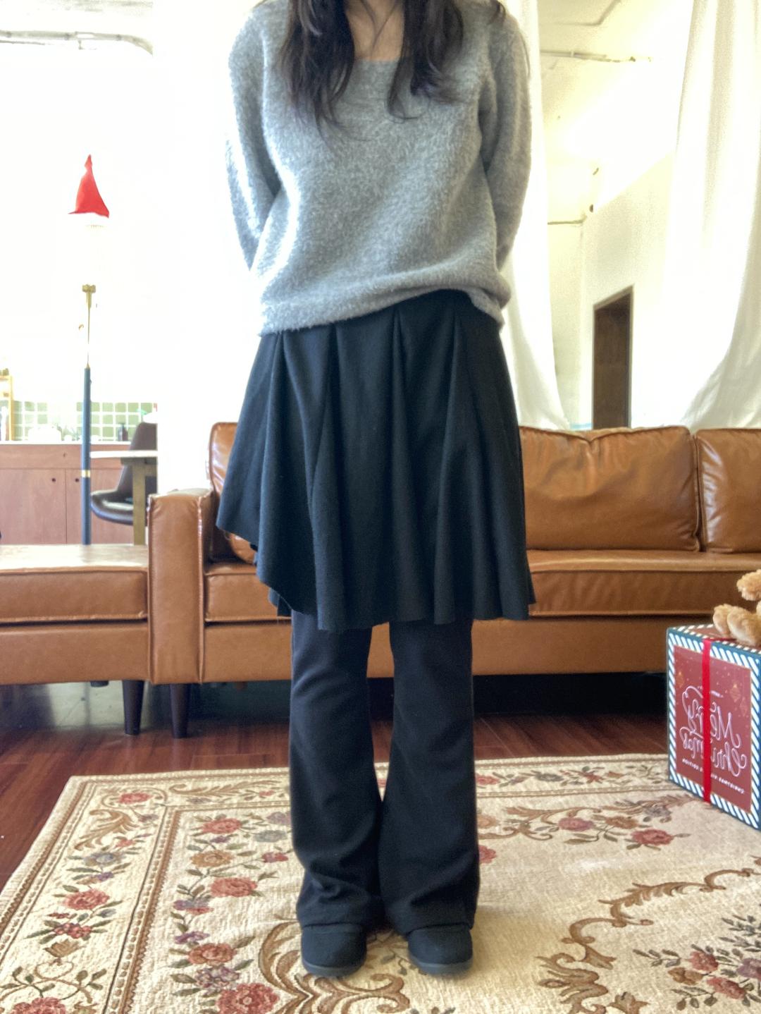 [레이어드 추천] 기모 부츠컷 레깅스pt (숏/롱 ver)