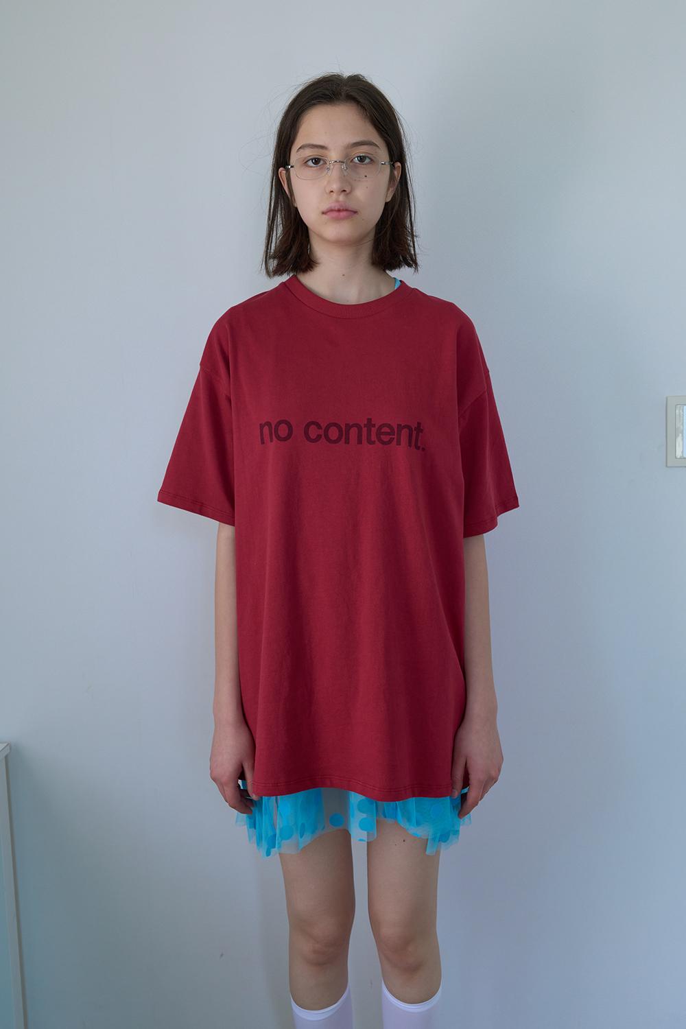 69. NOCONTENT-T _ Red