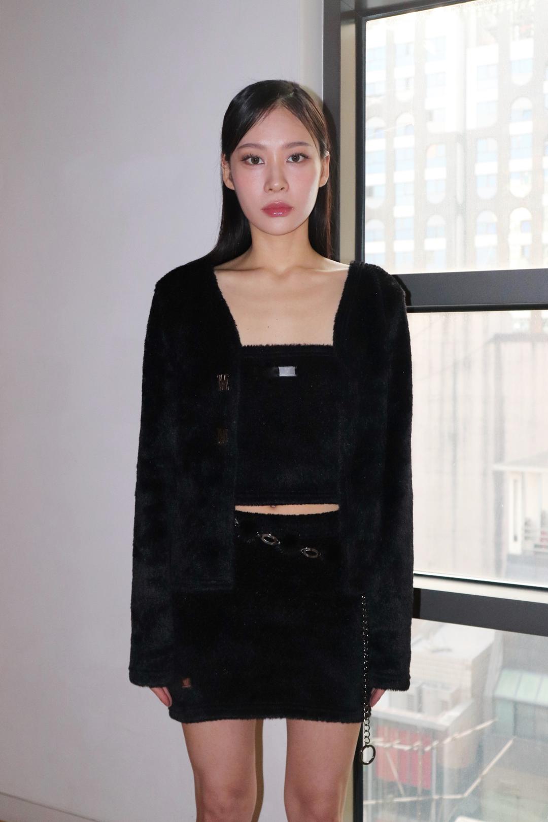 eli mink 3pcs set black