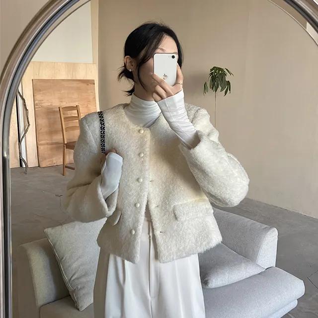 울 부클 자켓(2컬러)