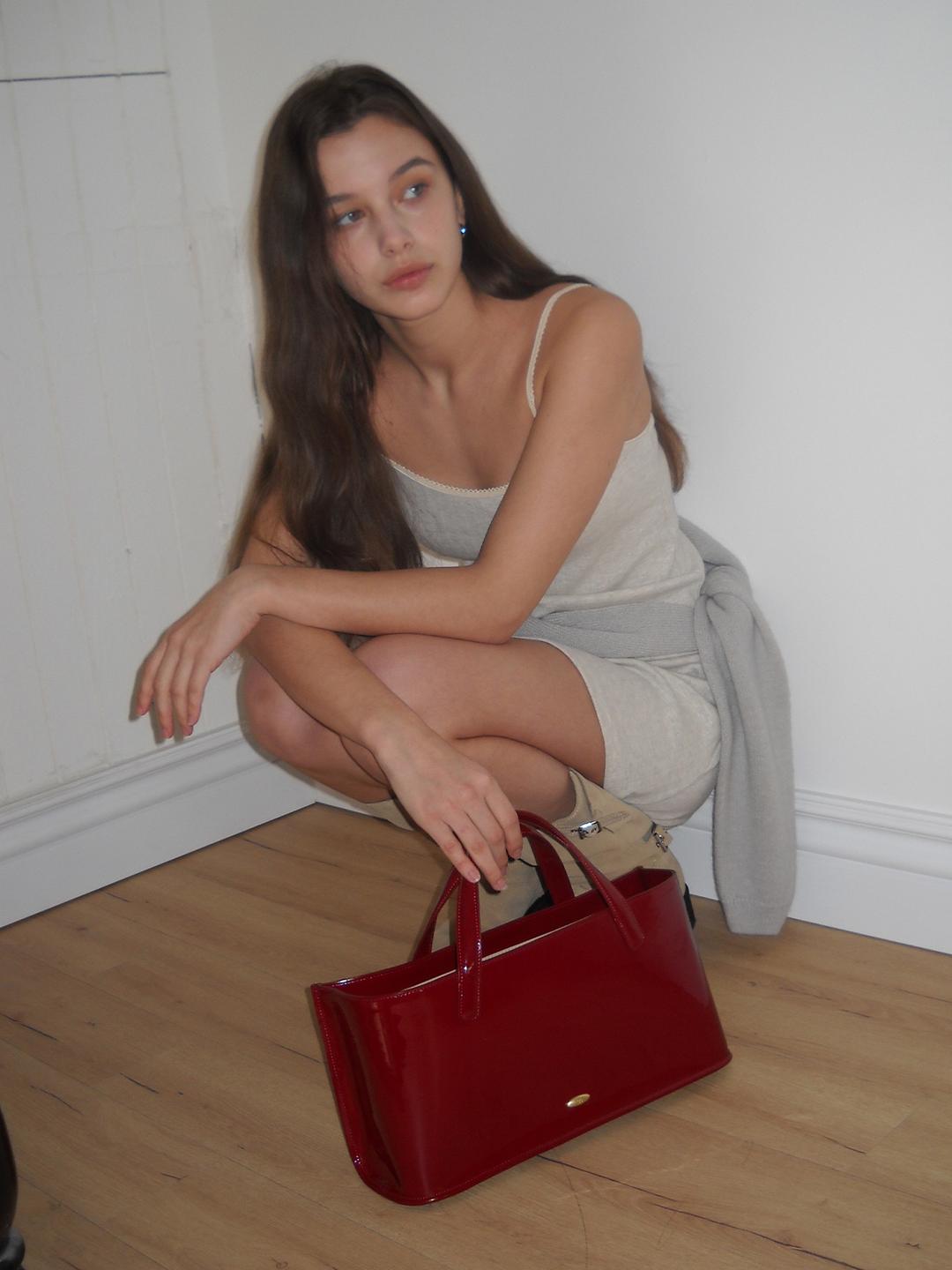 Muirlea tote bag - Vernis Red