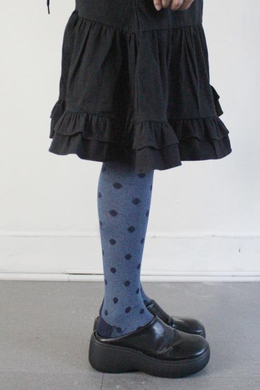 히피디피 big dot tights (5color)