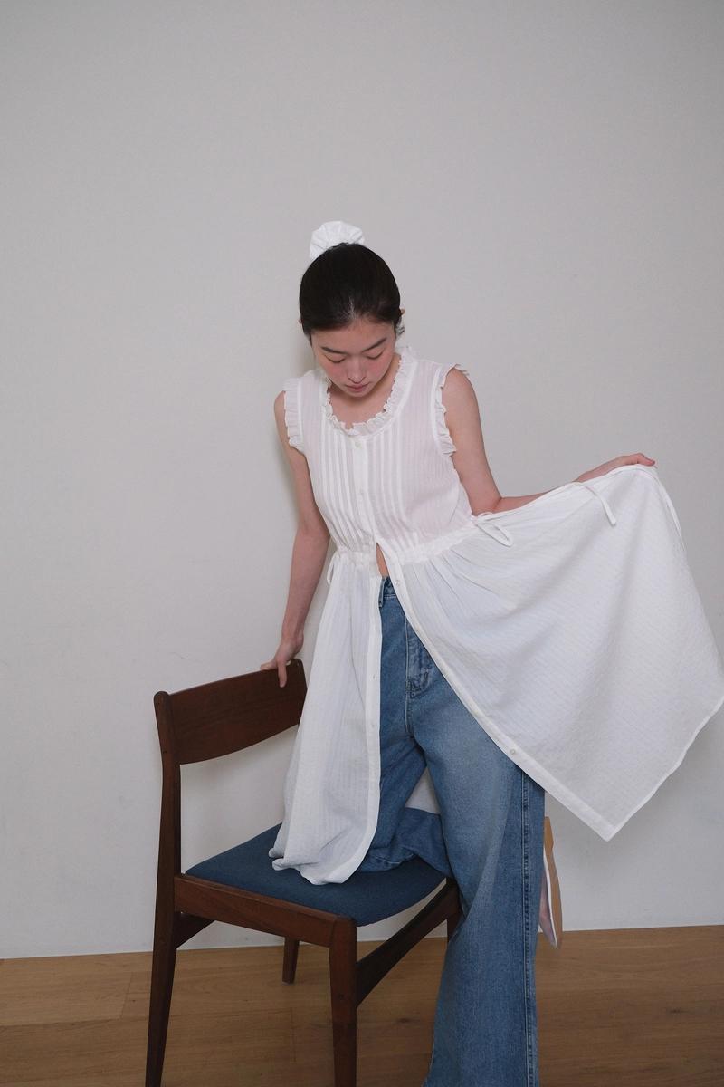 MOUI - moui Helena pintuck ops (IVORY)