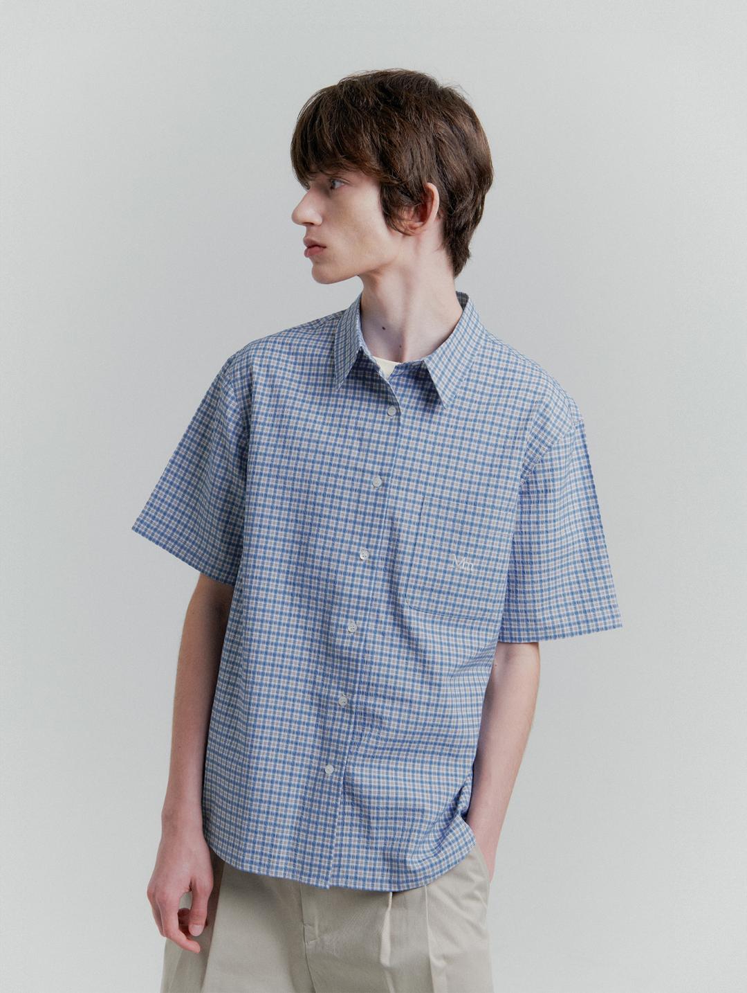 Carreaux Shirt Blue