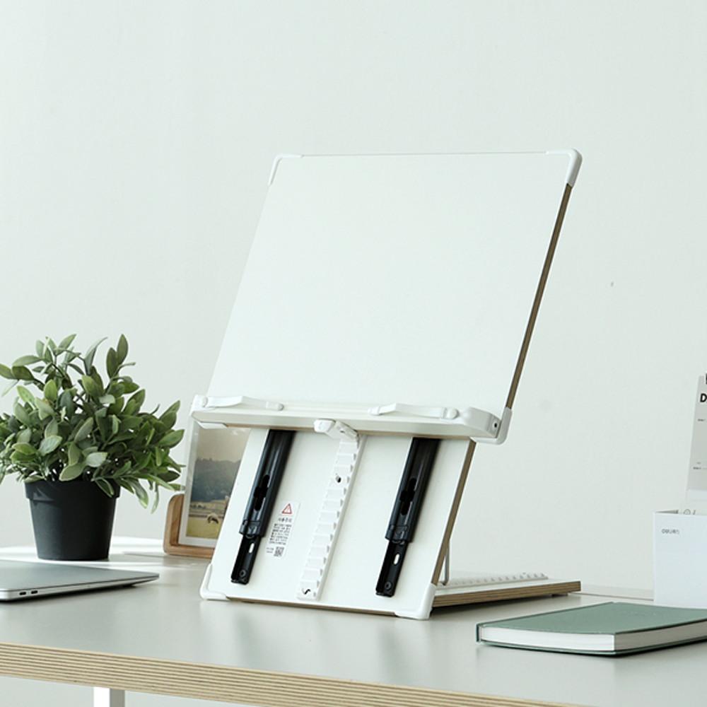 이룸 프라임 독서대 각도 높이 조절 책받침대 엘리베이터독서대 PL34 15단계각도