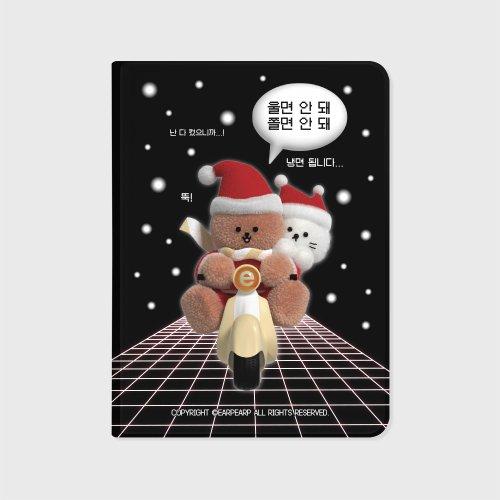 라이더 산타 코비 치치-BLACK(아이패드-커버)