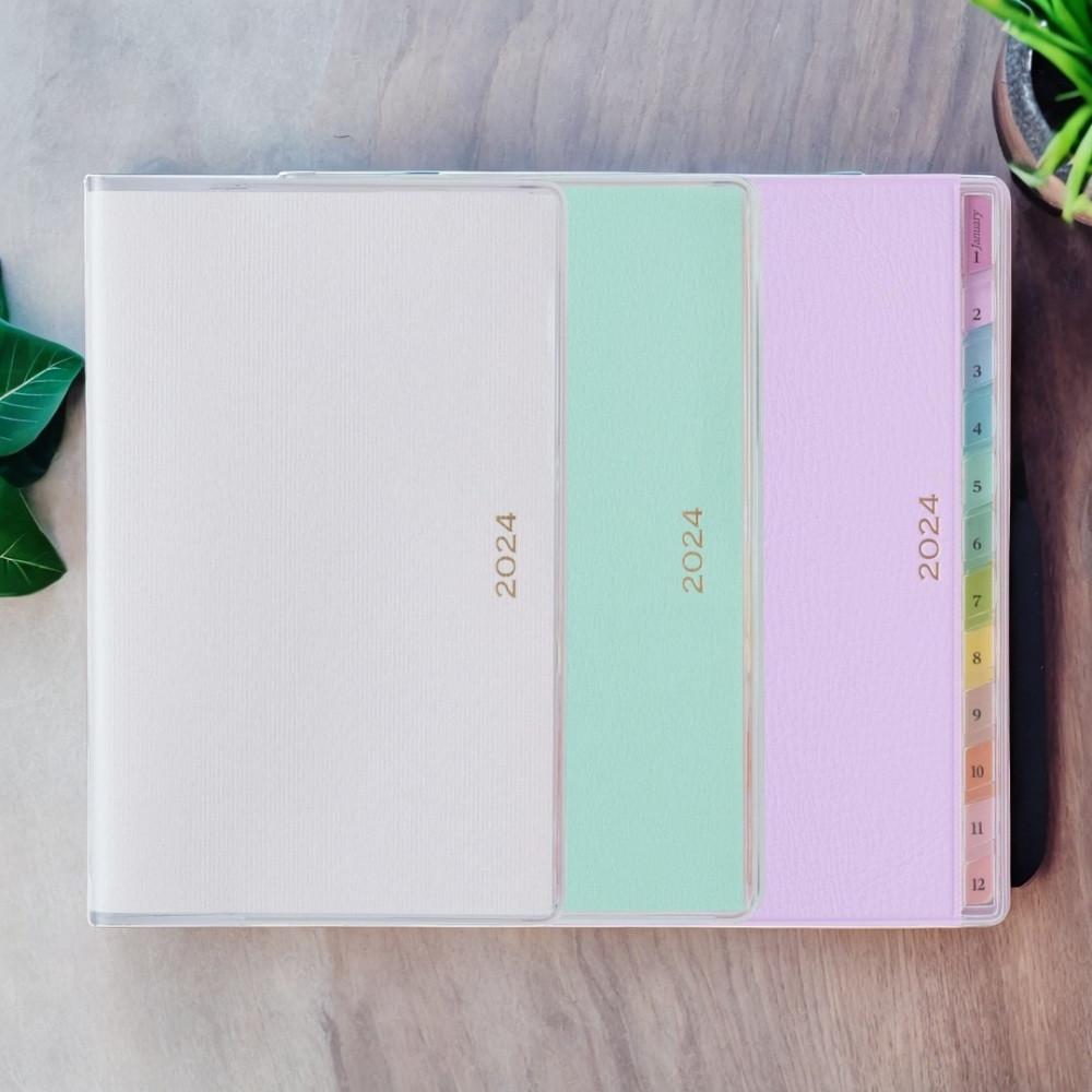 일본 놀티 2024 페이젬 다이어리 휴대용 주간 플래너 업무 수첩 메모