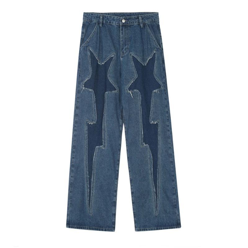 ripped star 데님 팬츠 (2 color)