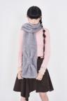 [예약발송] Ribbon Muffler_Deep gray