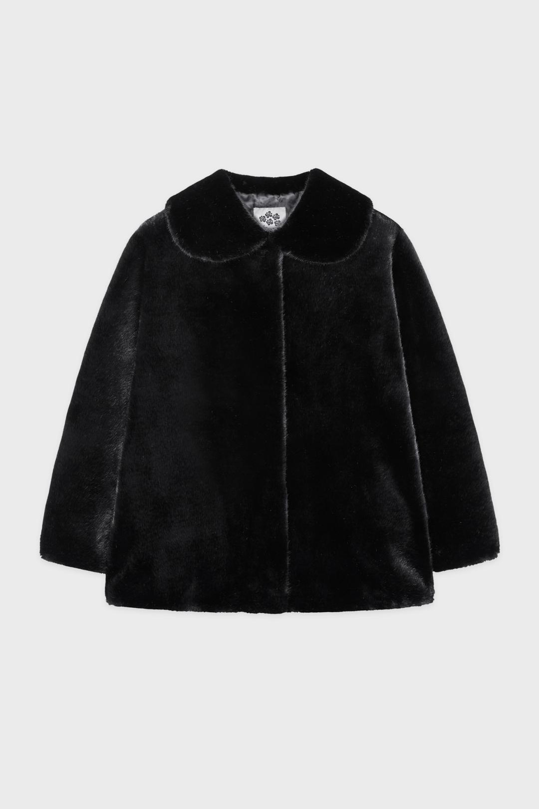 SN Half Fur Coat (Black)