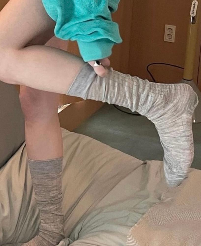 지연예정 뮤뮤 메리노울 루즈삭스 (3color)