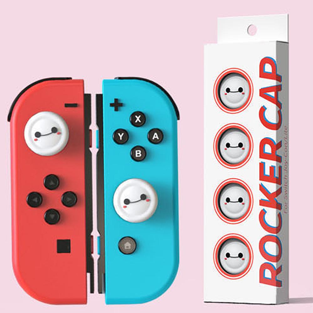 에스엠라지 닌텐도 스위치 올레드 라이트 조이콘 스틱커버 키캡 시리즈 / 노브랜드 마시멜로